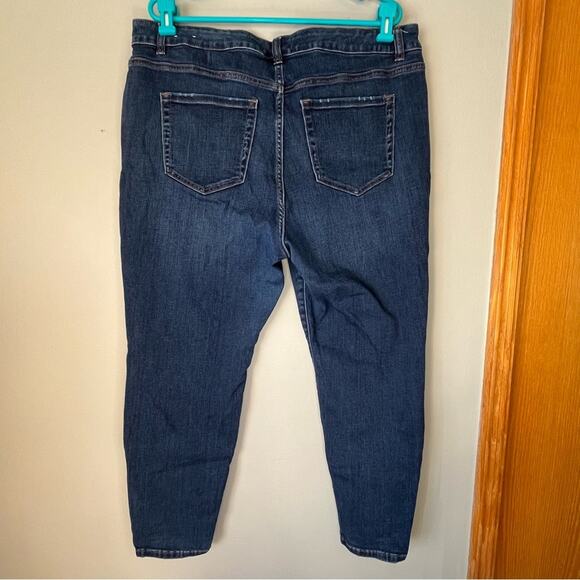 Lane Bryant Dark Wash Skinny Jean Size 20 - Picture 2 of 11